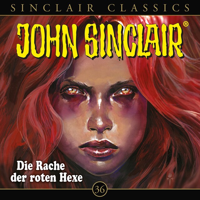 Bokomslag for John Sinclair, Classics, Folge 36: Die Rache der roten Hexe