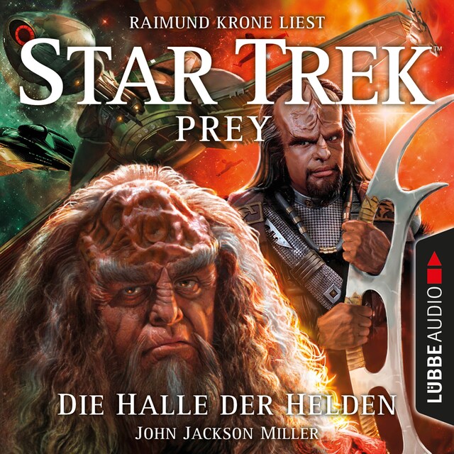 Buchcover für Die Halle der Helden - Star Trek Prey, Teil 3