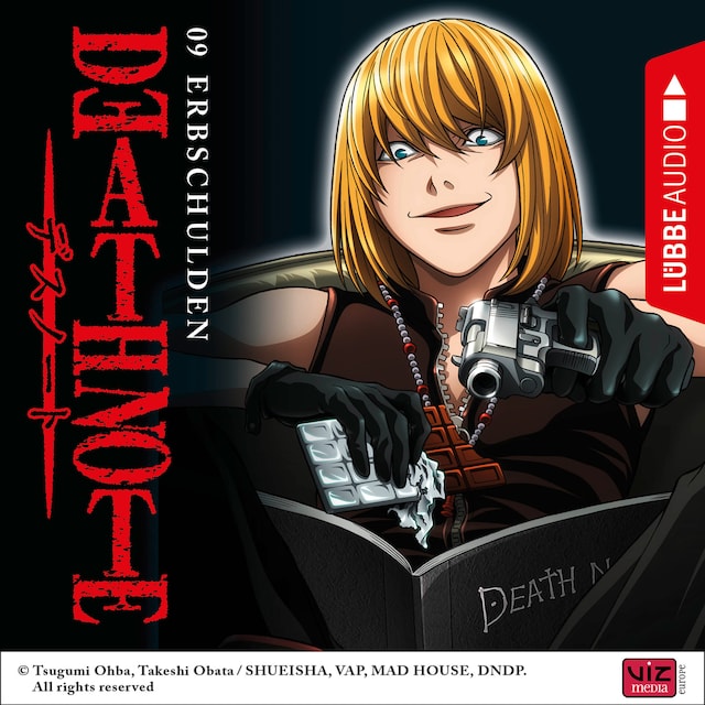 Buchcover für Death Note, Folge 9: Erbschulden