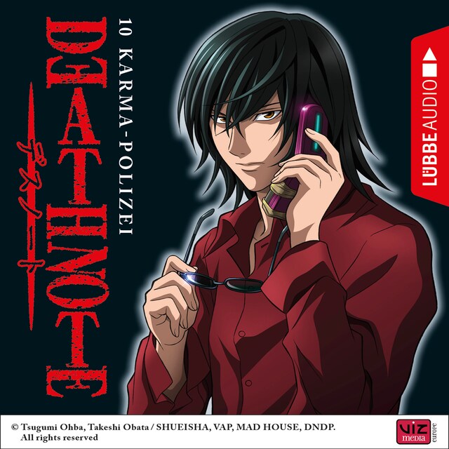 Book cover for Death Note, Folge 10: Karma-Polizei (Hörspiel)