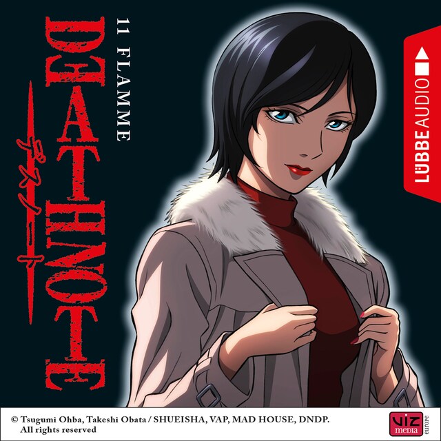 Book cover for Death Note, Folge 11: Flamme (Hörspiel)