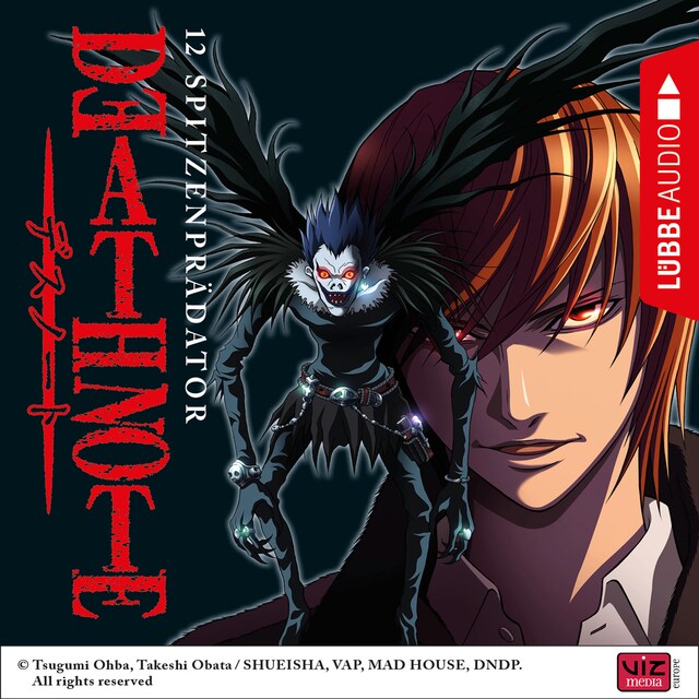 Buchcover für Death Note, Folge 12: Spitzenprädator (Hörspiel)