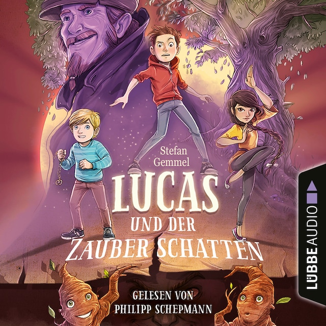 Couverture de livre pour Lucas und der Zauberschatten (Gekürzt)