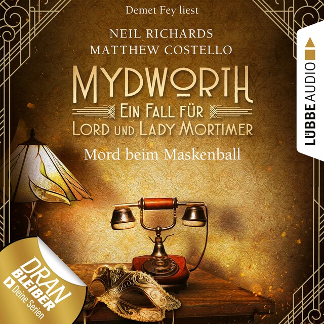 Bogomslag for Mord beim Maskenball - Mydworth - Ein Fall für Lord und Lady Mortimer 4 (Ungekürzt)