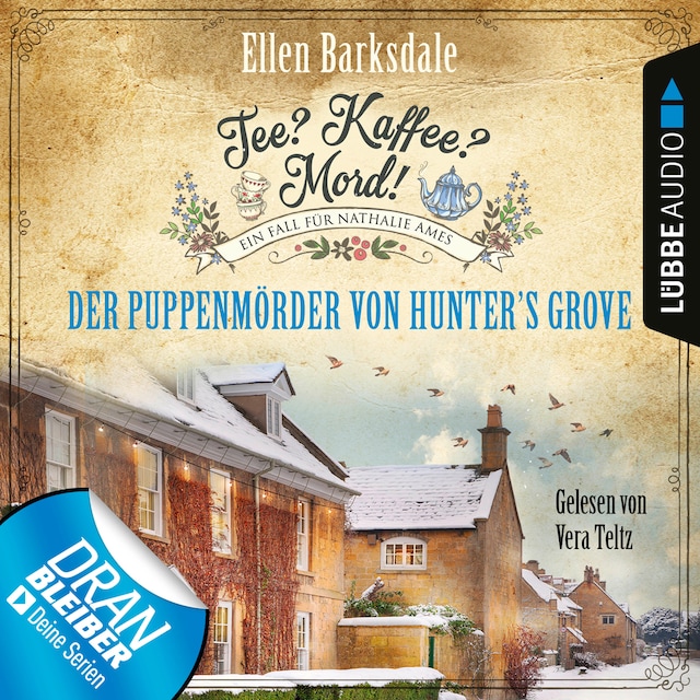 Kirjankansi teokselle Der Puppenmörder von Hunter's Grove - Nathalie Ames ermittelt - Tee? Kaffee? Mord!, Folge 17 (Ungekürzt)