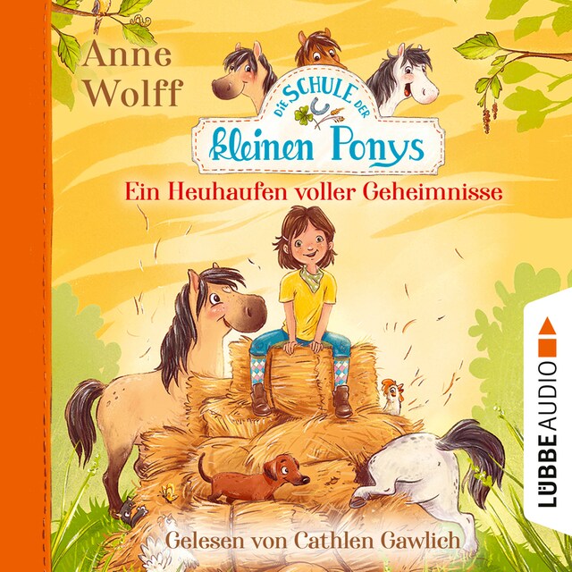 Book cover for Die Schule der kleinen Ponys, Teil 1: Ein Heuhaufen voller Geheimnisse (Ungekürzt)