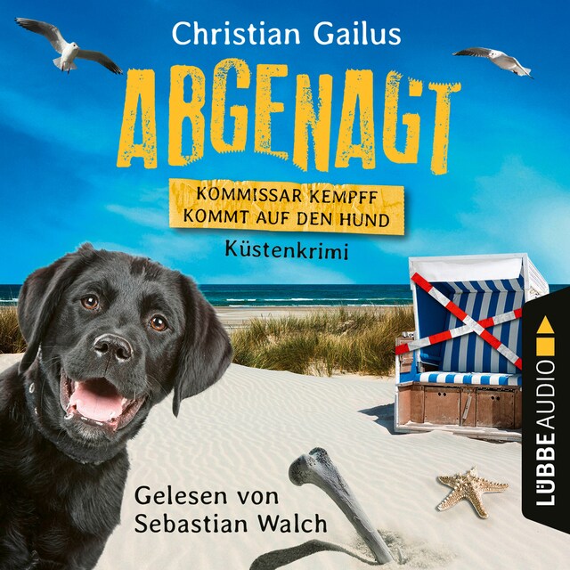 Copertina del libro per Abgenagt - Kommissar Kempff kommt auf den Hund - Küsten-Krimi (Ungekürzt)