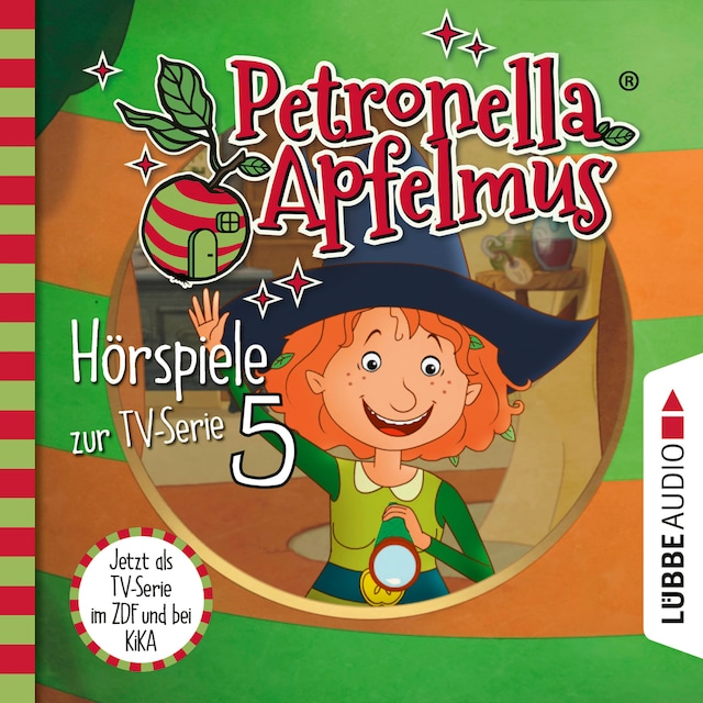 Book cover for Petronella Apfelmus, Teil 5: Was ist nur mit Dornwald los?, Blick in die Zukunft, Hilda in der Falle