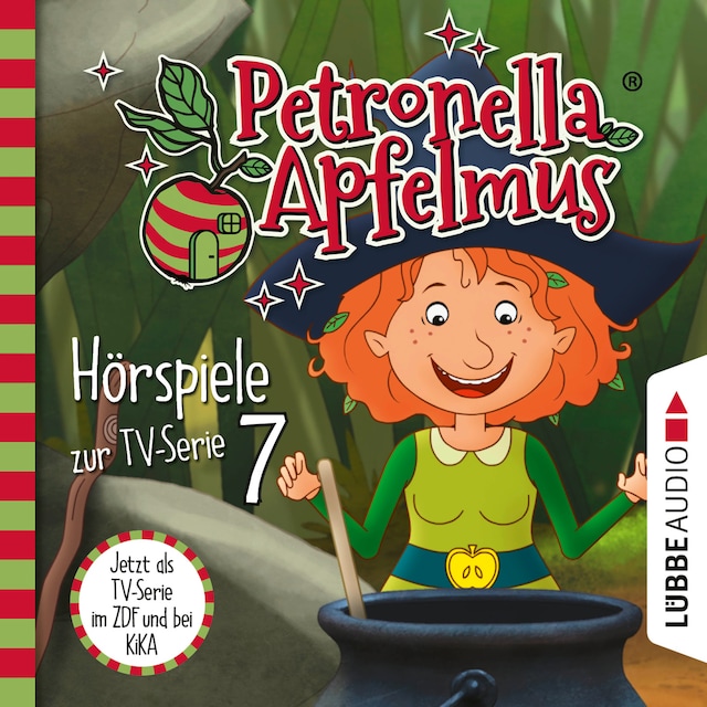 Book cover for Petronella Apfelmus, Teil 7: Hexenschnupfen, Fürchten sich Heckenschrate?, Der größte Wichtel der Welt
