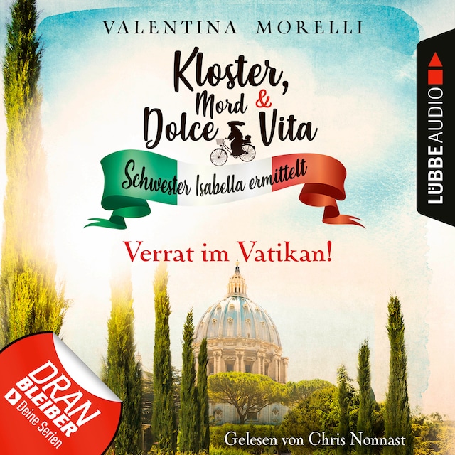 Book cover for Verrat im Vatikan! - Kloster, Mord und Dolce Vita - Schwester Isabella ermittelt, Folge 9 (Ungekürzt)