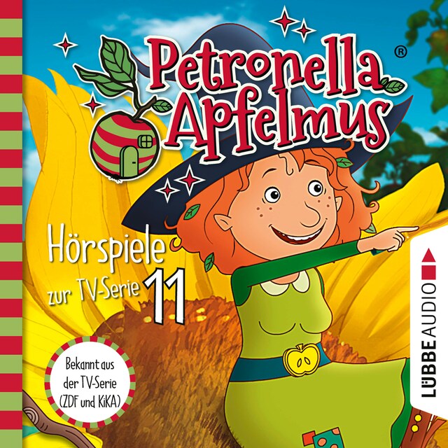 Book cover for Petronella Apfelmus, Teil 11: Eine abenteuerliche Nacht, Der komische Cousin, Die Mondglockenblume