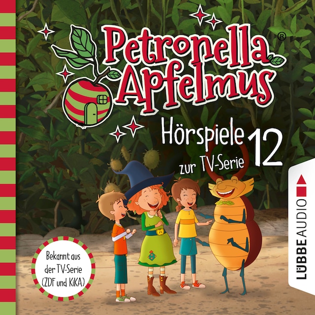 Bokomslag for Petronella Apfelmus, Teil 12: Eine seltsame Aushilfe, Diebesjagd!, Hexische Beförderung