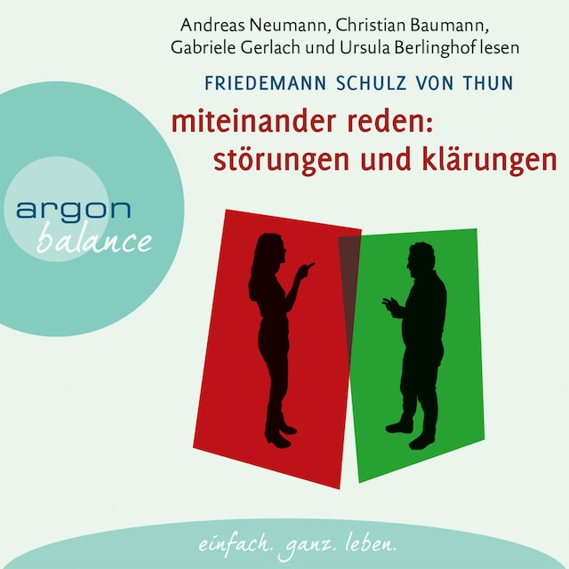 Buchcover für Miteinander reden: Störungen und Klärungen - Die Psychologie der Kommunikation, Teil 1 (Gekürzte Fassung)