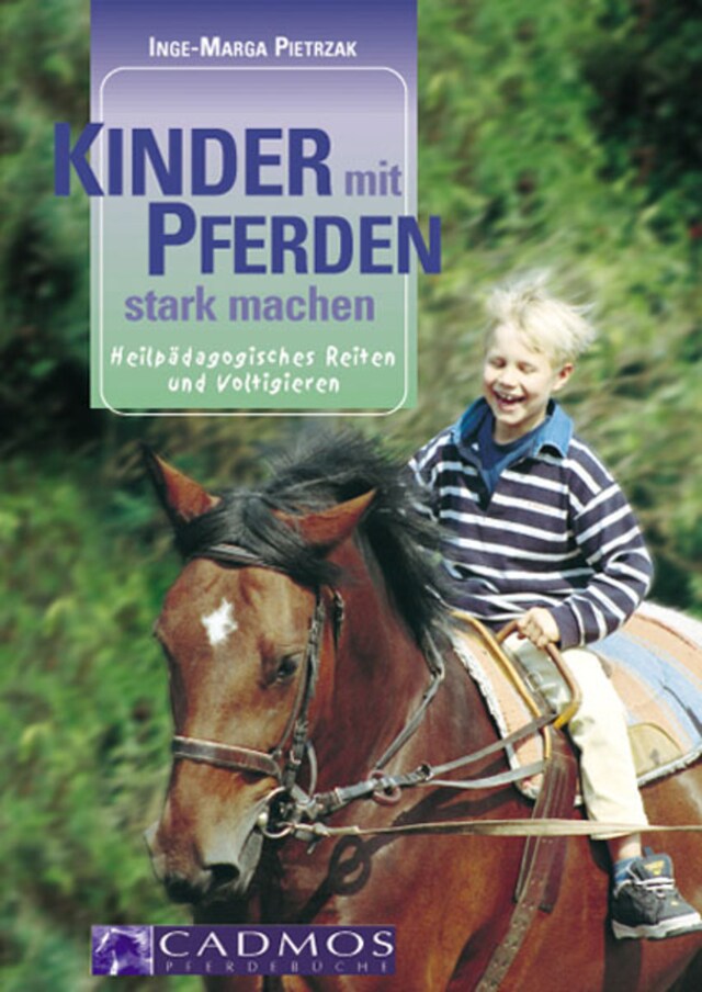 Buchcover für Kinder mit Pferden stark machen