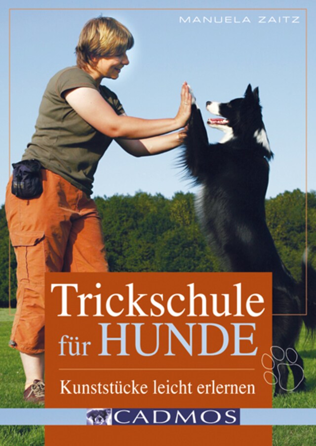 Buchcover für Trickschule für Hunde (mit Videomaterial)