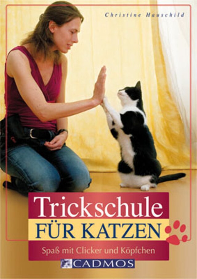 Copertina del libro per Trickschule für Katzen