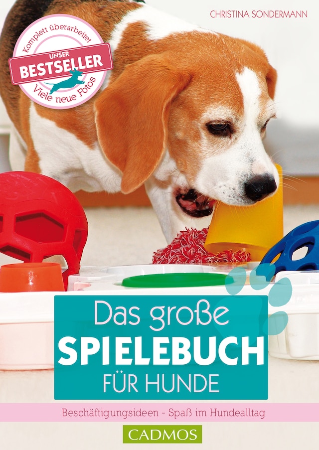 Buchcover für Das große Spielebuch für Hunde