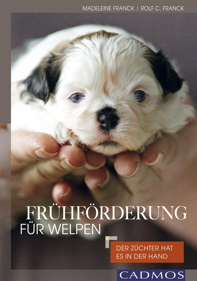 Book cover for Frühförderung für Welpen