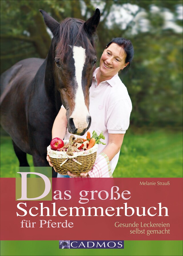 Book cover for Das große Schlemmerbuch für Pferde