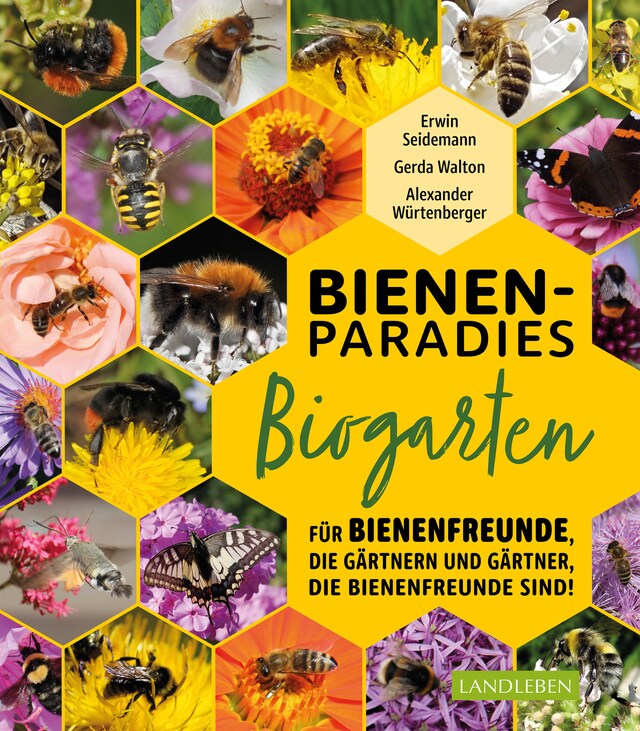 Boekomslag van Bienenparadies Biogarten