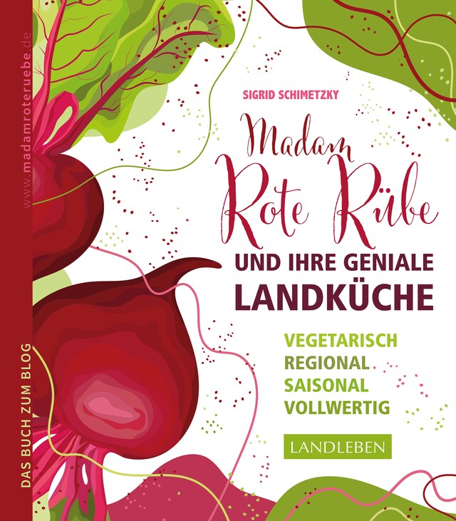 Boekomslag van Madam Rote Rübe und ihre geniale Landküche