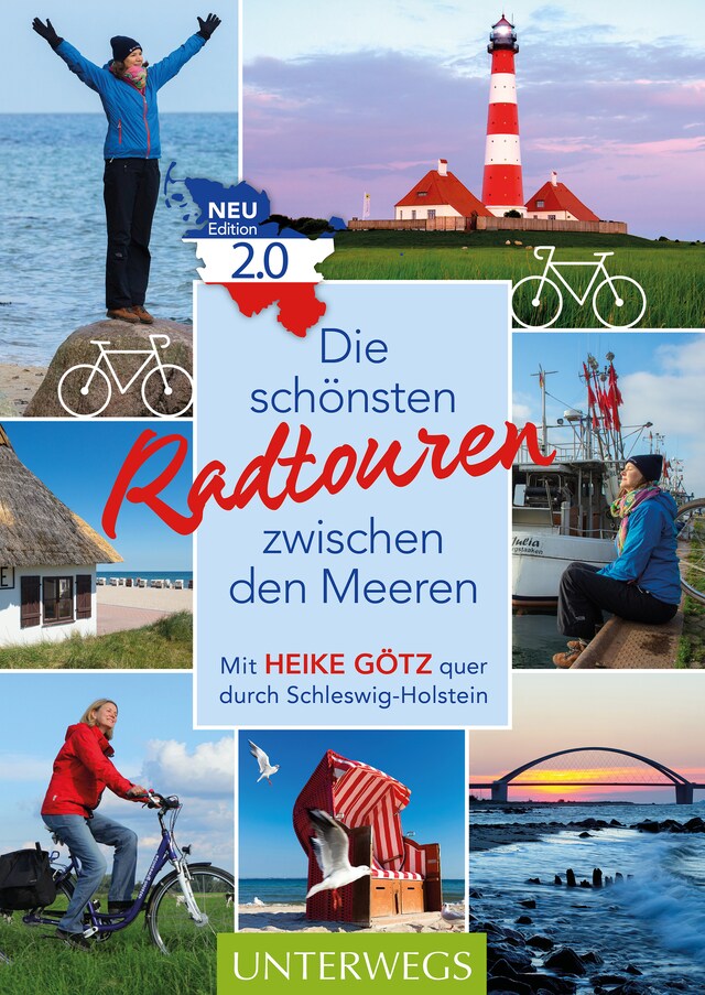 Portada de libro para Die schönsten Radtouren zwischen den Meeren