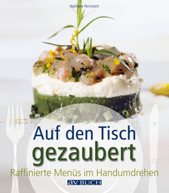 Book cover for Auf den Tisch gezaubert