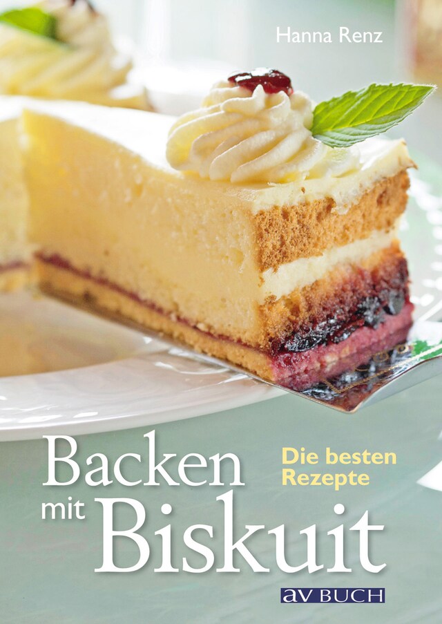 Buchcover für Backen mit Biskuit