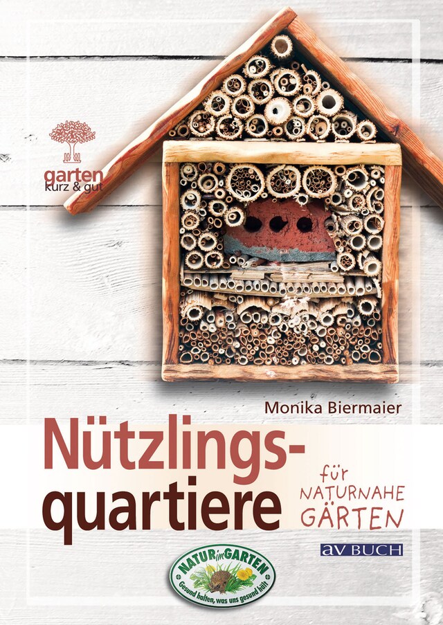 Buchcover für Nützlingsquartiere