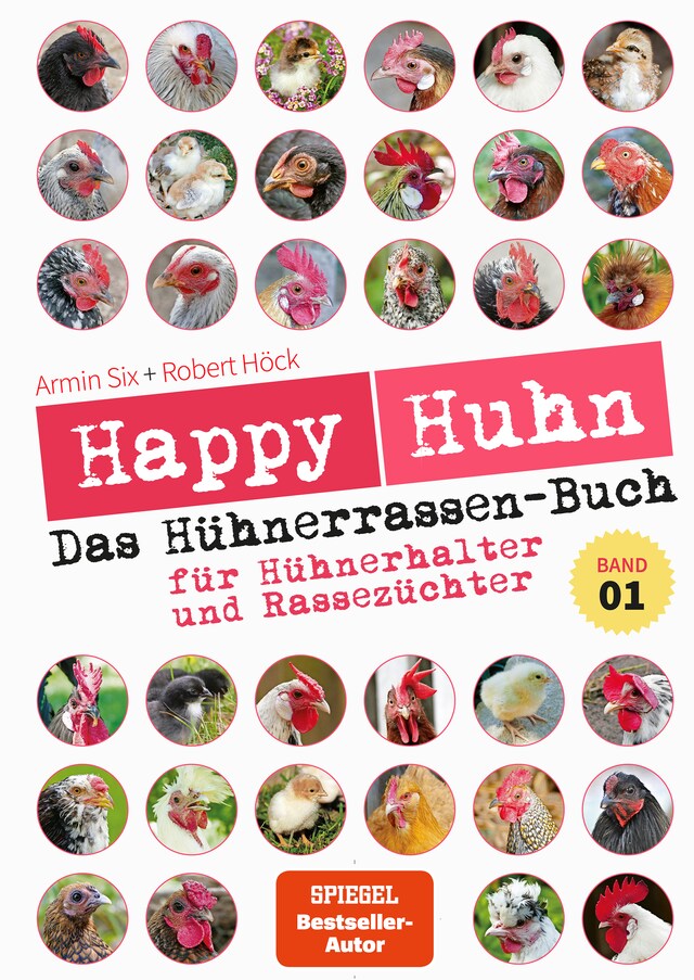 Book cover for Happy Huhn - Das Hühnerrassen-Buch