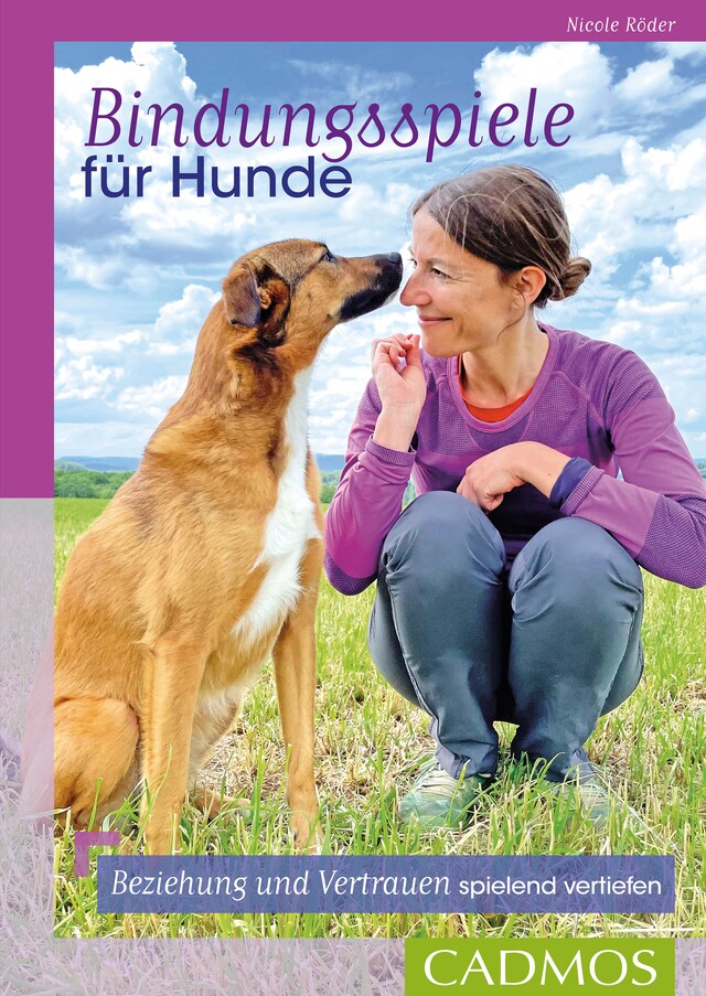 Book cover for Bindungsspiele für Hunde