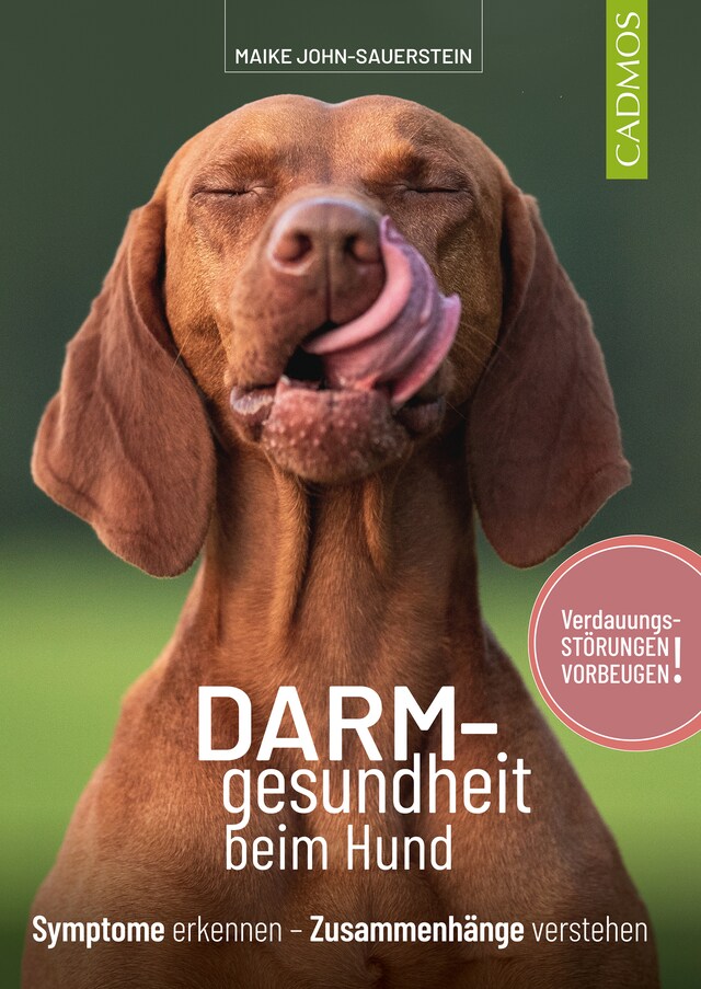 Buchcover für Darmgesundheit beim Hund