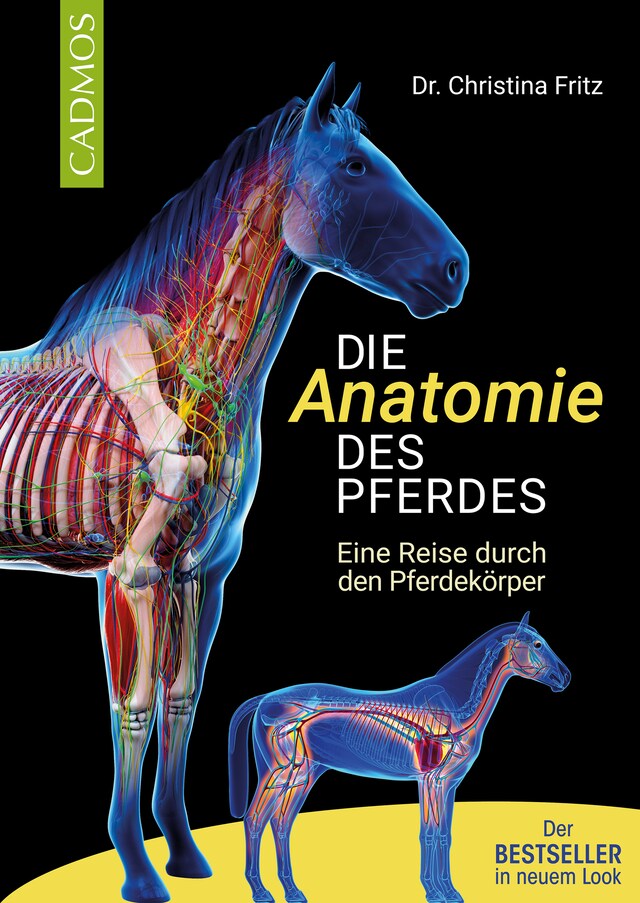 Kirjankansi teokselle Die Anatomie des Pferdes