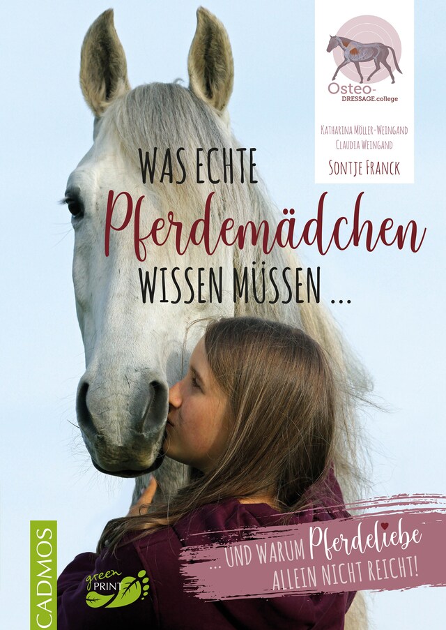 Book cover for Was echte Pferdemädchen wissen müssen