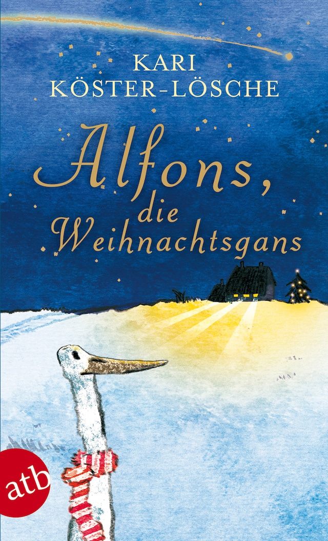 Buchcover für Alfons, die Weihnachtsgans