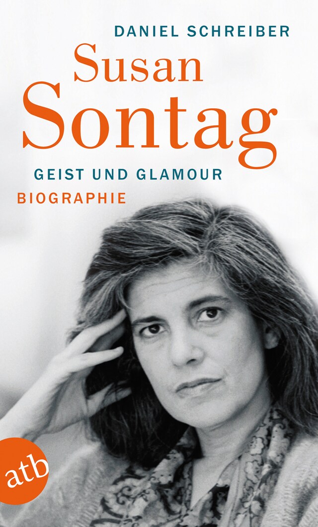 Kirjankansi teokselle Susan Sontag. Geist und Glamour