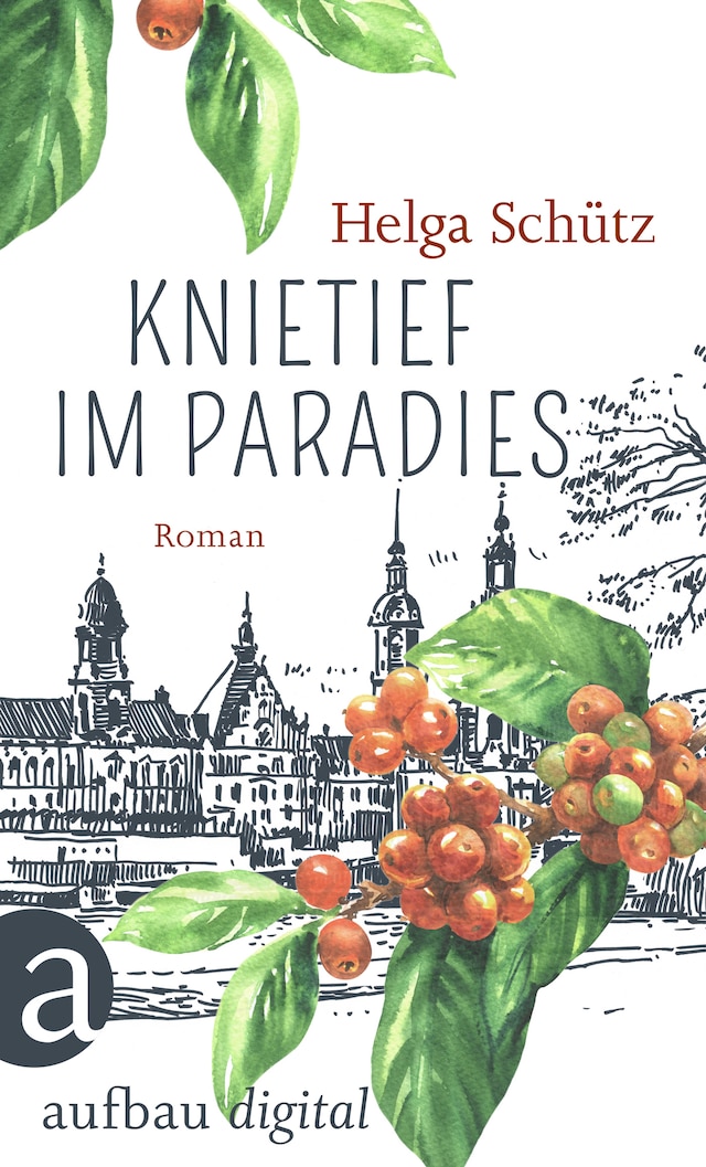Portada de libro para Knietief im Paradies