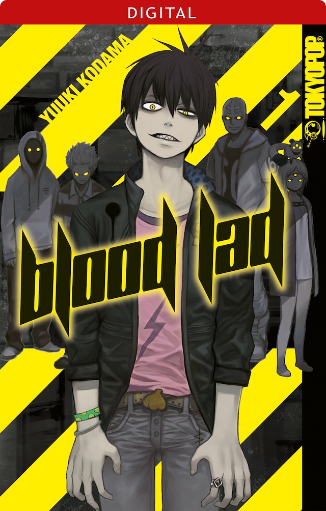 Book cover for Blood Lad 01: Alles nur Knochen