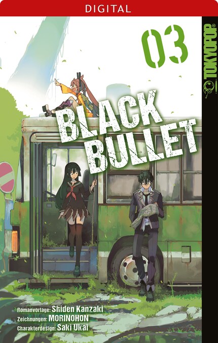 Black Bullet - Light Novel, Band 2 by Saki Ukai, Shiden Kanzaki