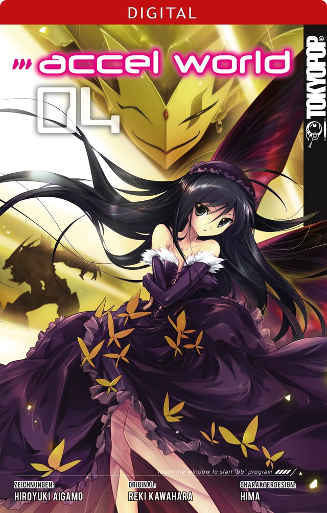 Portada de libro para Accel World 04