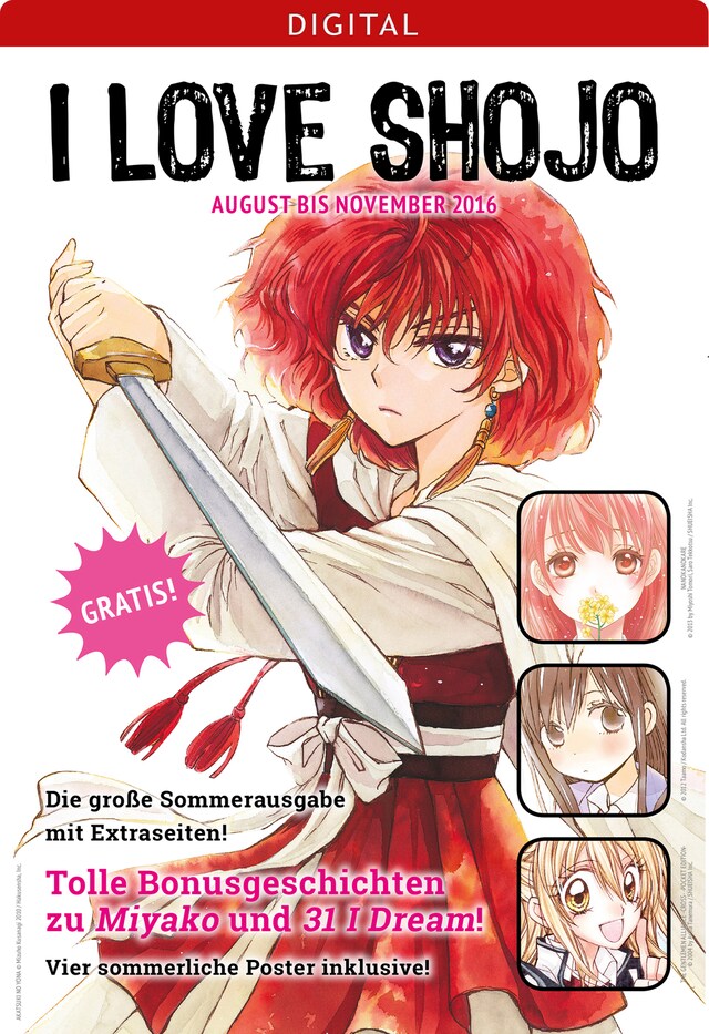 Buchcover für I love Shojo Magazin #8