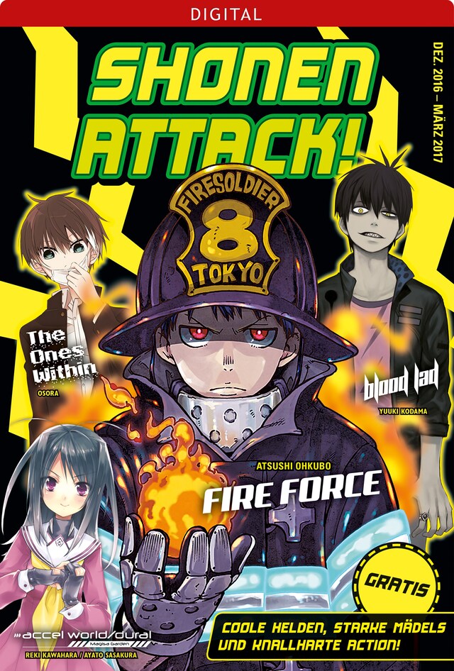 Buchcover für Shonen Attack Magazin #1