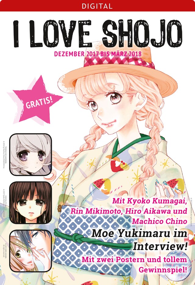 Kirjankansi teokselle I love Shojo Magazin #12