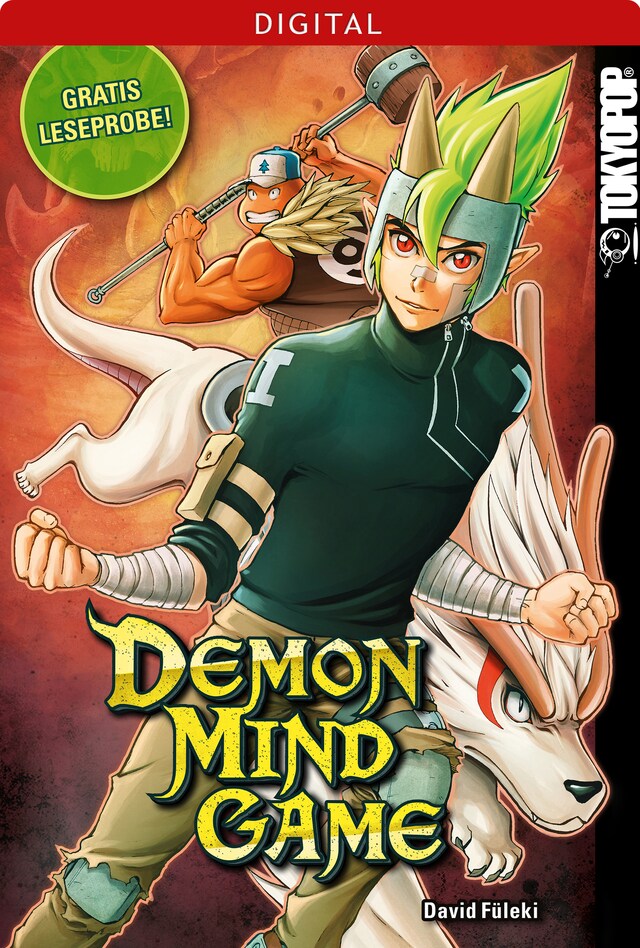 Buchcover für Gratis-Leseprobe: Demon Mind Game