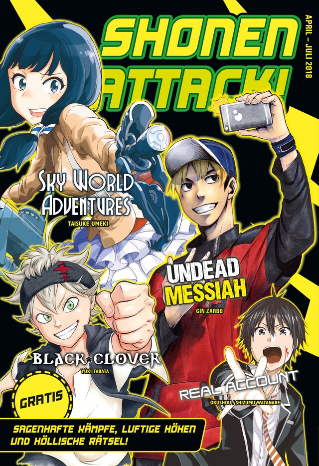 Boekomslag van Shonen Attack Magazin #5