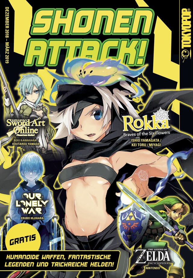 Book cover for Shonen Attack Magazin #7