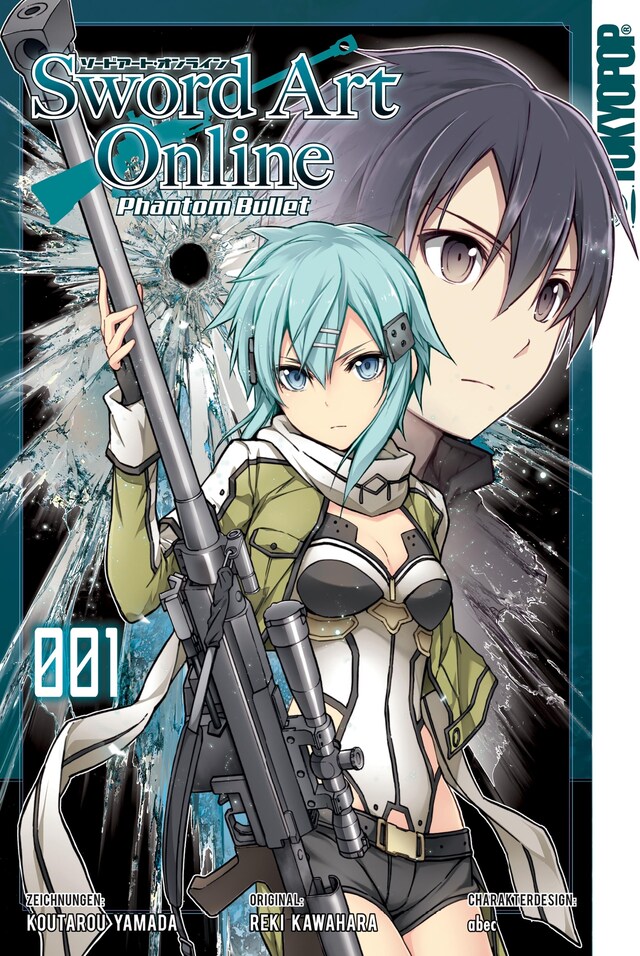 Bokomslag for Sword Art Online Phantom Bullet - Band 1