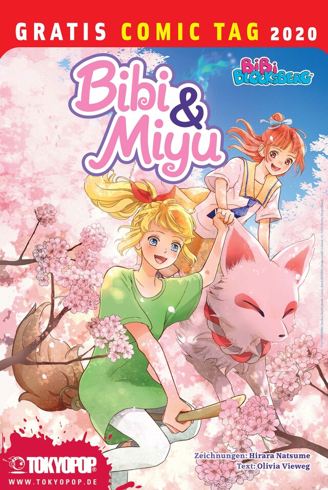 Buchcover für Bibi & Miyu – Gratis Comic Tag
