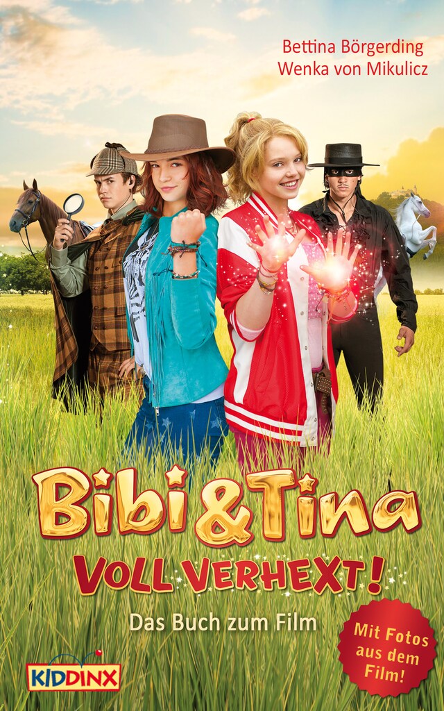 Kirjankansi teokselle Bibi & Tina - voll verhext - Das Buch zum Film