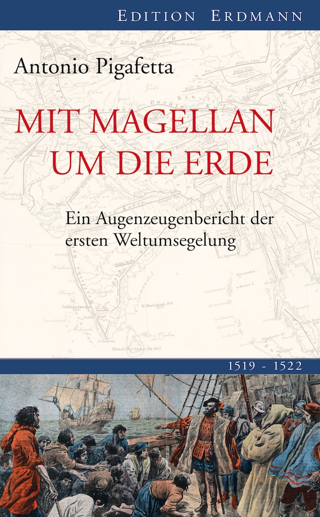 Book cover for Mit Magellan um die Erde